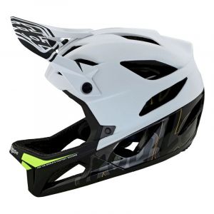 Troy Lee Designs Casque integral stage signature blanc xs s 50 54 cm