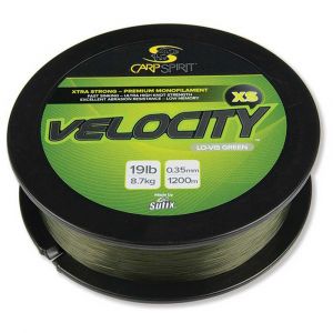 Image de Carp Spirit Ligne Carpfishing Velocity Xs 1200 M 0.250 mm Lo-Vis Green