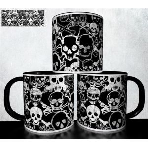 Forever MUG personnalisé Tasse à café - HALLOWEEN TETE DE MORT Réf 889