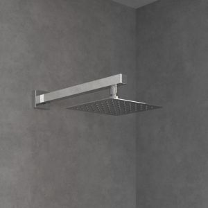 Villeroy & Boch Universal Showers Douche de t&ecirc;te en acier inoxydable, carr&eacute;e, TVC00040220061,
