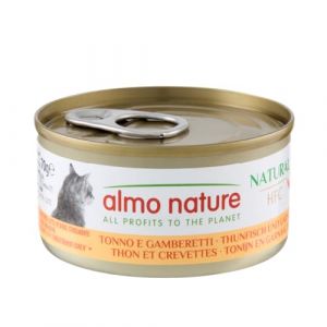 Almo Nature HFC Natural 6 x 70 g - thon, crevettes