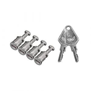 Omac Kit de serrures pour barres de toit Menabo Tiger, Avia et Delta