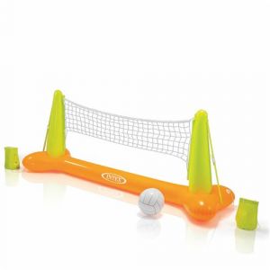 6 Unités de Jeu de volley-ball en piscine Intex 239 x 91 x 64 cm Blanc et vert
