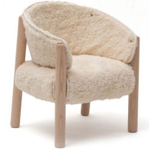 Charlie Crane Fauteuil SABA H&ecirc;tre - Fur Milk