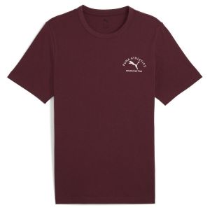 Puma T-shirt class graphic grenat homme