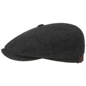 Stetson Casquette Hatteras Noir anthracite 62 cm