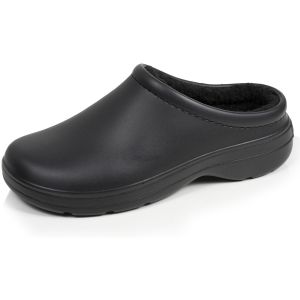 Isotoner Sabots Sabots de jardin Homme fourr&eacute;s Noir