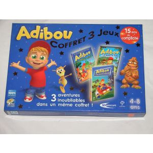 Coffret Adibou - 3 jeux : Adibou et l'ombre verte + Adibou et le secret de Paziral + Adibou et les voleurs d'énergie [Mac OS, Windows]