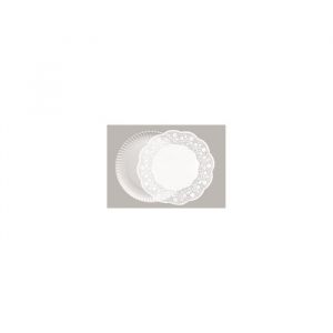 Ibili SET 5 ASSIETTES BLANCHES 32 CM+5 NAPPERONS 34 CM