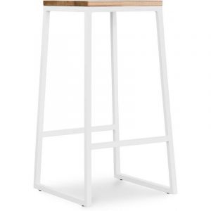 Image de Privatefloor Tabouret Big Boy 76cm Blanc