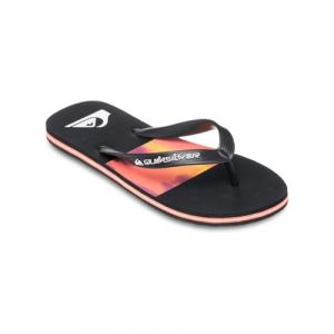 Quiksilver Tongs Molokai Stripe 25 noir orange - 46