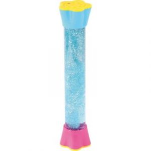 Eduplay Tube à eau paillettes bleu