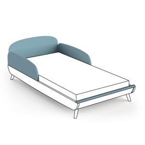 Demeyere Kit &eacute;volutif pour lit Firmiana BLEU