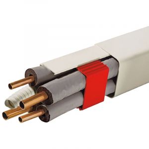 AXELAIR Goulotte Film Couleur Ivoire - 2m 80x60 - Climatisation