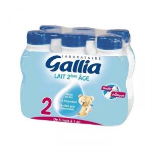 Image de Guigoz Lait liquide 2ème âge 6x50cl - de 6 à 12 mois