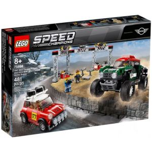 Lego Speed Champions - Mini Cooper S Rally 1967 et Mini John Cooper Works Buggy 2018 - 7589