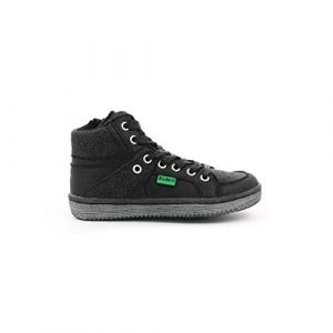 Kickers Lowell, Basket, Marine Argent Brillant, 29 EU