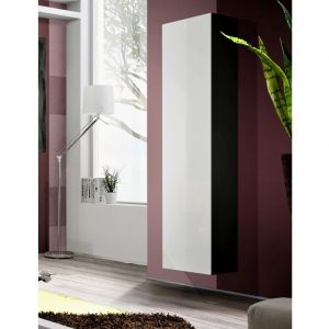 Image de Vitrine Murale Design "Fly I" 170cm Blanc & Noir Prix