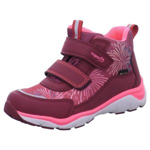Superfit Sport5 l&eacute;g&egrave;rement doubl&eacute; Gore-tex Basket, Rouge Rose 5000, 25 EU Large