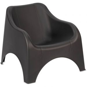 Fauteuil d'Ext&eacute;rieur Agri, une Chaise, Fabriqu&eacute; en Italie, 81x79 cm Gris Anthracite