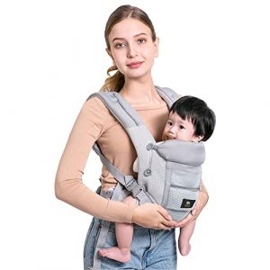 Image de Deryan Porte-b&eacute;b&eacute; ergonomique - 4 en 1 - Gris