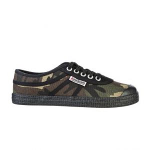 Kawasaki Mixte Camo Canvas Shoe Sneakers Basses, 3038 Olive Night, 42 EU
