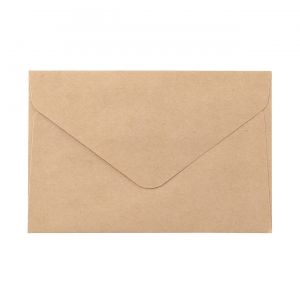 Enveloppe en papier kraft 70 x 105mm ‐ Lot de 20