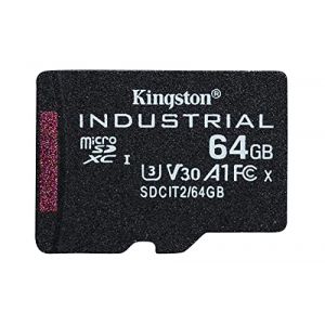 Image de Kingston MicroSDHC Industrial C10 A1 carte pSLC Single Pack 64 Go