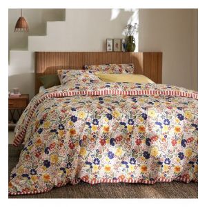 Image de Housse de couette coton lavé, Misène Multicolore Couleur Multicolore Taille XL