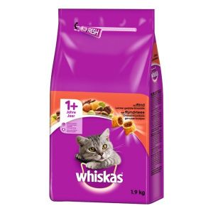 Image de Whiskas Dental Boeuf pour chat 1.9 kg