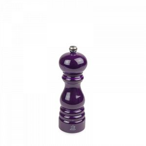 Peugeot Paris u'Select Moulin à poivre manuel u'Select en bois laqué, aubergine, 18 cm - 7in