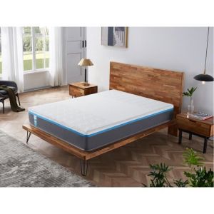 Image de Sensorêve - Matelas ypsilon - Hybride : Latex Naturel & Mémoire de Forme - Épaisseur 28cm – Soutien Ferme & Durable- 140x190 cm - Confort Equilibré