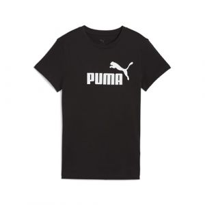 Puma ESS No. 1 Logo Tee, T-Shirts Mixte Black,