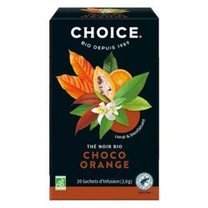 Choice Bio Cacao Naranja 20 Sobres