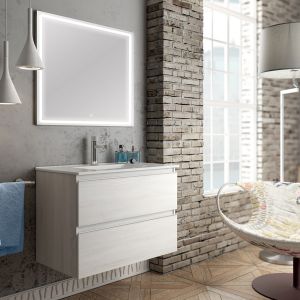 Cosyneo - Meuble de salle de bain - BALEA et miroir Led VELDI - 60cm