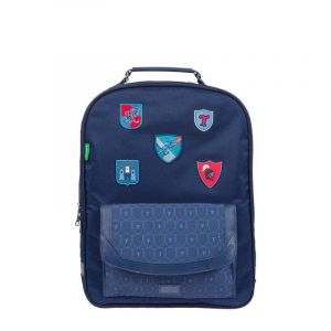 Tann's Lancelot, Sac à Dos Garçon, Bleu, Poche aimantée