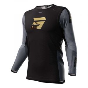 Shot Maillot cross Aerolite Honor black gold- XS