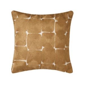 Housse de coussin 40x40 cm Naturel jaune doré