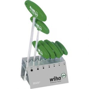 Wiha Jeu de cl&eacute;s TORX avec manche en T (364 VB) - 01348