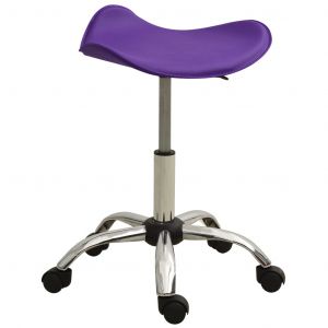 VidaXL Chaise pivotante de salle &agrave; manger Similicuir Violet