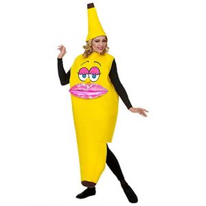 Widmann Déguisement Miss Banana Femme Taille Unique Jaune 68584
