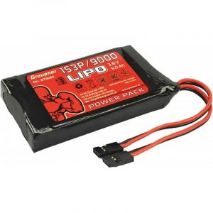 Graupner Batterie Lipo 1S3P/9000 TX pour &eacute;metteur