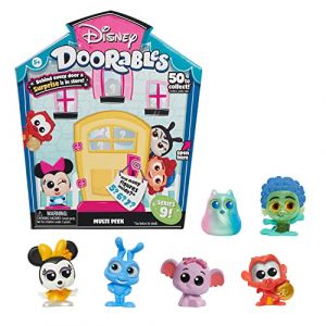 Doorables, Coffret Multi Peek avec 5, 6 ou 7 figurines surprises, Nouvelle série, 50 pers, à partir de 5 ans, DRB10