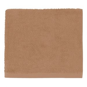 Alexandre Turpault Drap de en coton bio marron 70x140