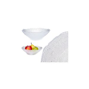 Wadiga Corbeille à Fruits Décorative en Verre - D25cm