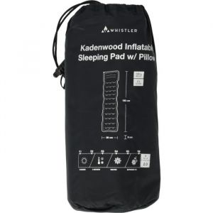 Matelas gonflable - WHISTLER - Kadenwood - Nylon robuste - Oreiller intégré