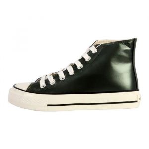 Victoria Baskets m&eacute;talis&eacute; brillant & semelle cir&eacute;e femme Tribu