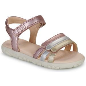 Geox Sandales enfant J SANDAL HAITI GIRL Rose - Taille 28,29,30,31,32,33,34,35