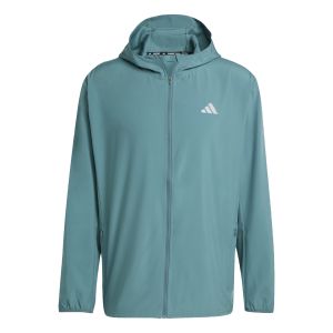 Adidas Imperm&eacute;able de running run it jacket homme bleu