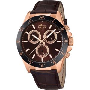 Image de Lotus L18158 - Montre pour homme avec bracelet en cuir